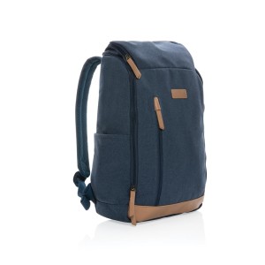 Impact AWARE™ 16 oz. rCanvas 15" Laptop-Rucksack, grün - Reklamnepredmety