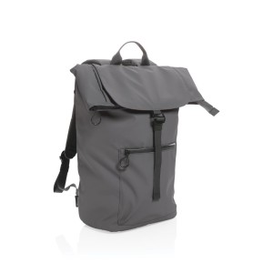 Impact AWARE™ RPET wasserabweisender 15.6" Laptop-Rucksack, - Reklamnepredmety