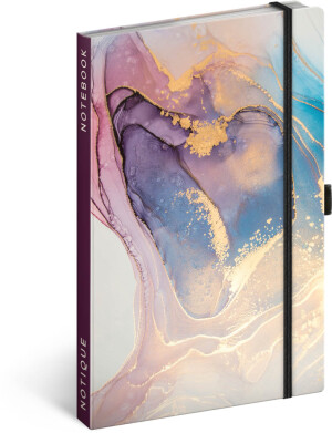 NOTIQUE Notes Štruktúry, linajkovaný, 13 x 21 cm - Reklamnepredmety