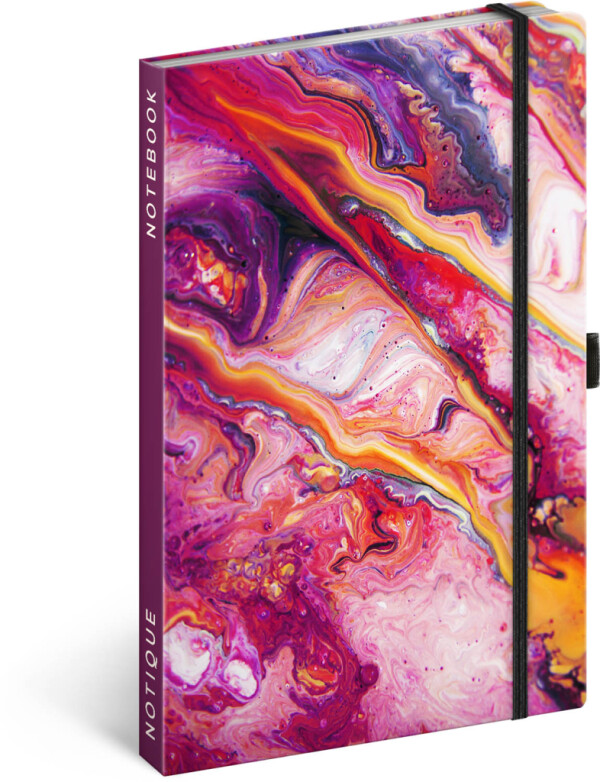 NOTIQUE Notizen Marmor, liniert, 13 x 21 cm