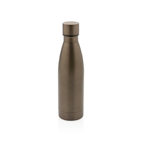 RCS recycelte Stainless Steel Solid Vakuum-Flasche, braun