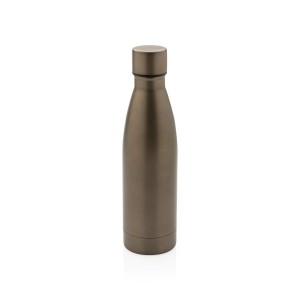RCS recycelte Stainless Steel Solid Vakuum-Flasche, braun - Reklamnepredmety