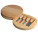 ROMA cheese set,  brown