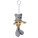 TEDDY reflective key ring,  grey