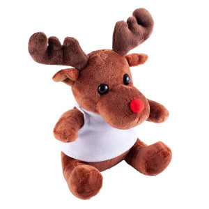 REINDY cuddly toy, brown - Reklamnepredmety