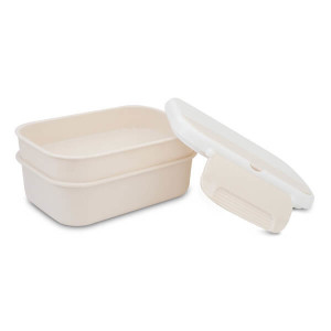 HEALTHYWAY duble lunch box, beige