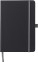 BARTAMUR Černý zápisník A5 s tvrdými deskami a barevnou gumičkou - B4003807PK2 - variant Gi B4003807PK2