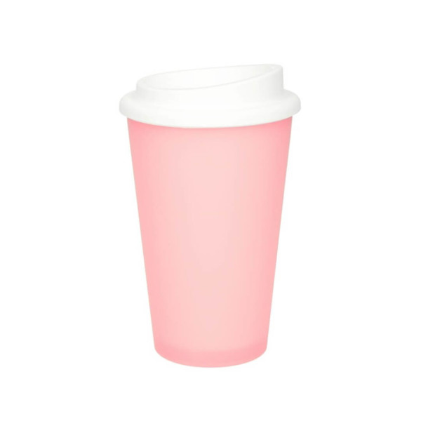 Premium Gefrorene transparente Kaffeetasse