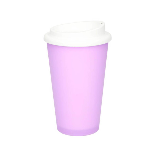 Premium Gefrorene transparente Kaffeetasse