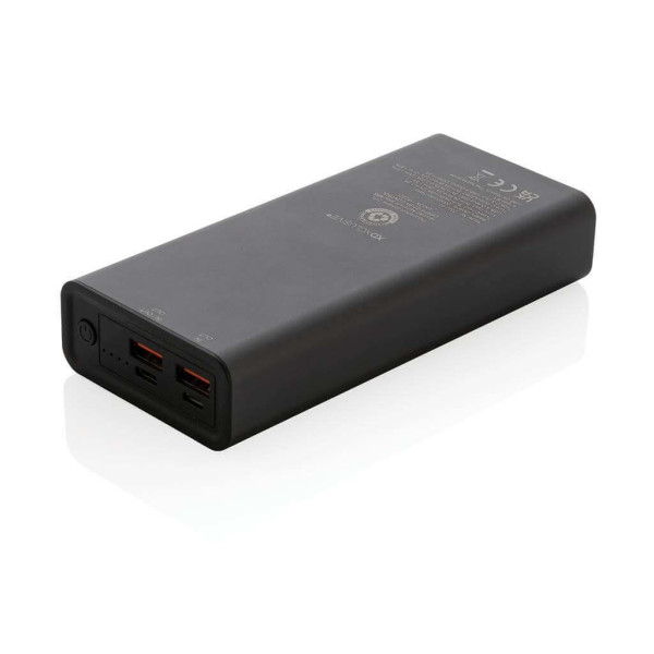 Terra 20.000mAh 20W Powerbank aus RCS recyceltem Aluminium, grau