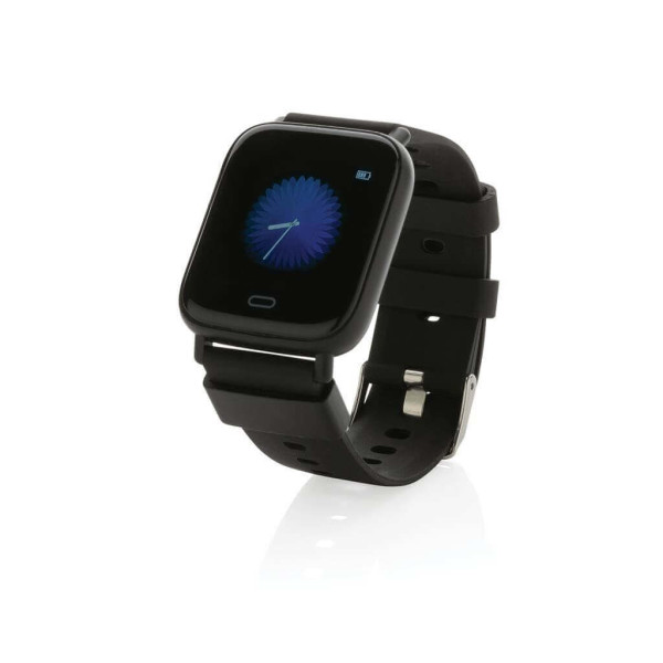 Fit Watch aus RCS recyceltem TPU, schwarz