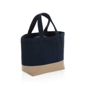 Impact Aware™ 285g/m² ungefärbte rCanvas-Kühltasche, navy blau - Reklamnepredmety