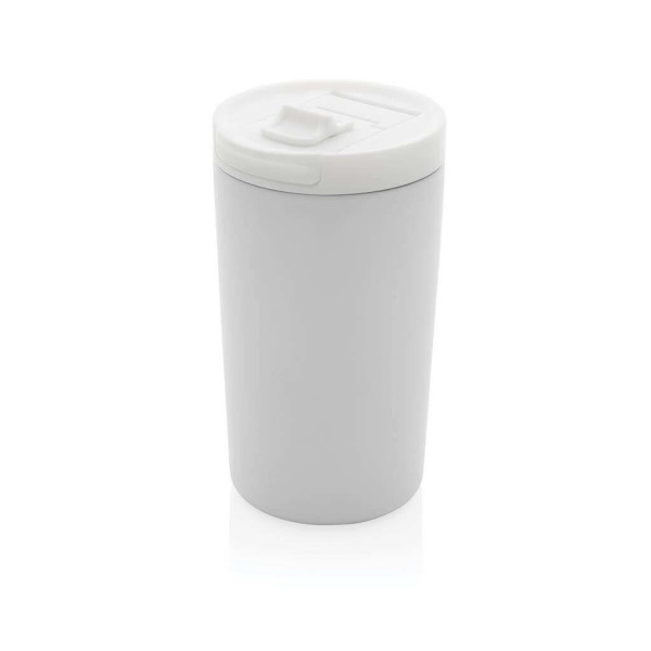 Doppelwandiger Vakuum-Becher aus RCS recyceltem SS, grün