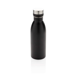 Deluxe Wasserflasche aus RCS recyceltem Stainless-Steel, blau - Reklamnepredmety