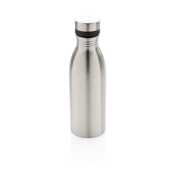 Deluxe Wasserflasche aus RCS recyceltem Stainless-Steel, blau
