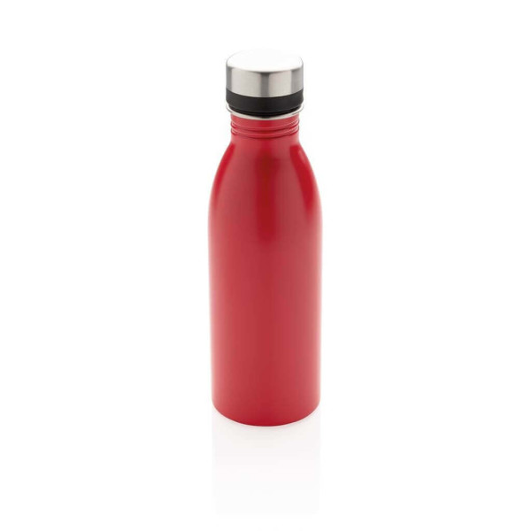Deluxe Wasserflasche aus RCS recyceltem Stainless-Steel, blau