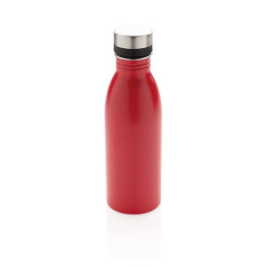 Deluxe Wasserflasche aus RCS recyceltem Stainless-Steel, blau - Reklamnepredmety