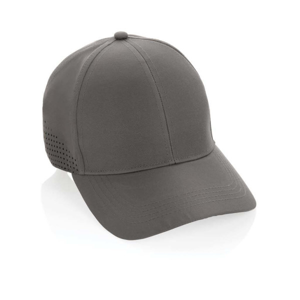 Impact AWARE™ rPET 6-Panel-Sportkappe, grün