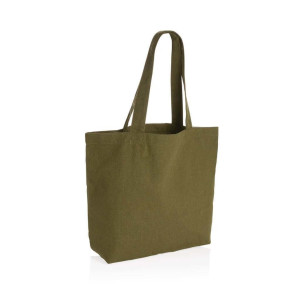 Impact Aware™ 240g/m² rcCanvas Shopper + Tasche, ungefärbt, braun - Reklamnepredmety