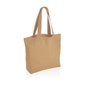 Impact Aware™ 240g/m² rcCanvas Shopper + Tasche, ungefärbt, braun - Reklamnepredmety