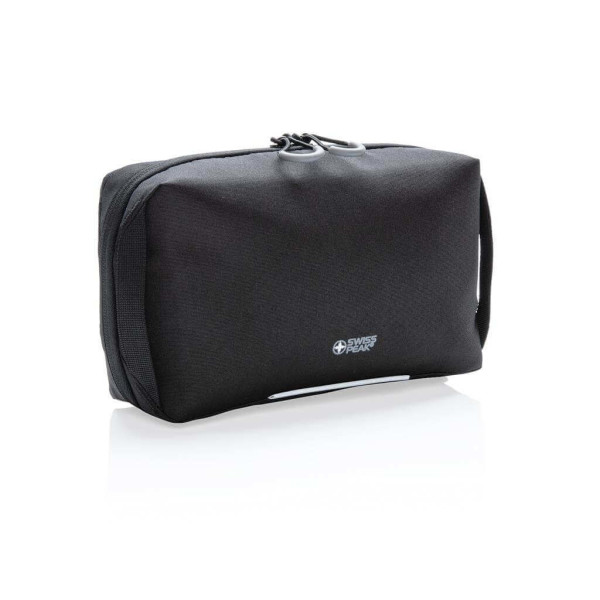 Swiss Peak AWARE™ Tech-Pouch PVC free, schwarz