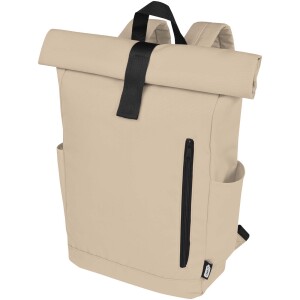 Byron 15,6" GRS RPET Roll-Top Rucksack 18 L - Reklamnepredmety