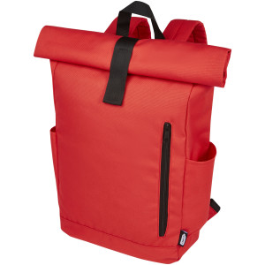Byron 15,6" GRS RPET Roll-Top Rucksack 18 L - Reklamnepredmety