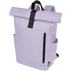 Byron 15,6" GRS RPET Roll-Top Rucksack 18 L - Reklamnepredmety