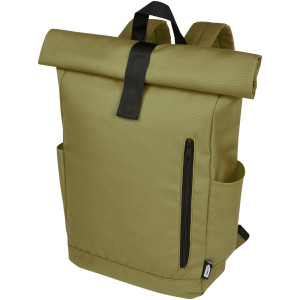 Byron 15,6" GRS RPET Roll-Top Rucksack 18 L - Reklamnepredmety