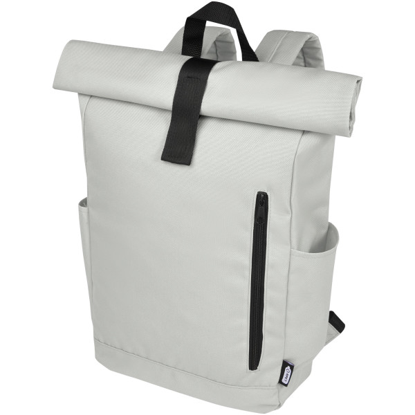 Byron 15,6" GRS RPET Roll-Top Rucksack 18 L