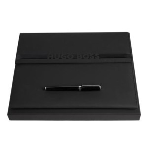 Set HUGO BOSS (fountain pen & folder A4) - Reklamnepredmety