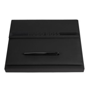 Set HUGO BOSS (rollerball pen & folder A4) - Reklamnepredmety