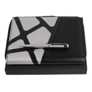 Set HUGO BOSS (ballpoint pen & conference folder A5) - Reklamnepredmety