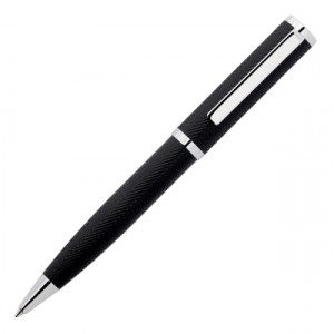 Ballpoint pen Formation Herringbone Chrome - Reklamnepredmety