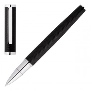Rollerball pen Formation Herringbone Chrome - Reklamnepredmety