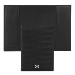 Passport cover Regent Black - Reklamnepredmety