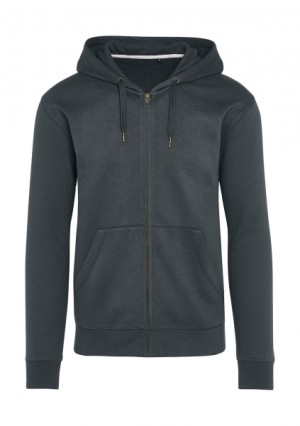 Unisex-Kapuzenpullover mit Reißverschluss Signature - Reklamnepredmety