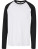 Pánske kontrastné raglánové tričko s dlhým rukávom - 2255759 - variant 