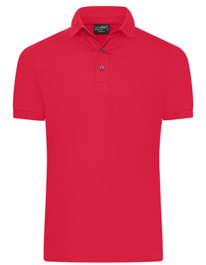 Herren Polo Slim Fit Poloshirt aus mercerisierter Baumwolle - Reklamnepredmety