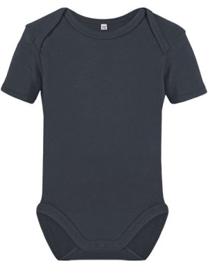 Organické body pre bábätká s krátkym rukávom Bailey 01 - Reklamnepredmety