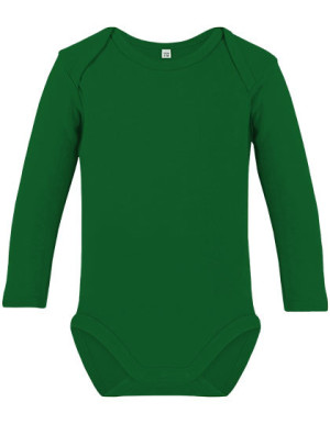 Organické body pre bábätká s dlhým rukávom Bailey 02 - Reklamnepredmety