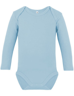Organické body pre bábätká s dlhým rukávom Bailey 02 - Reklamnepredmety