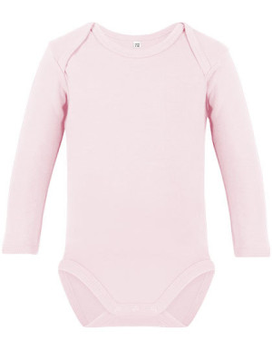 Organické body pre bábätká s dlhým rukávom Bailey 02 - Reklamnepredmety
