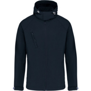 Herren 3-Lagen Kapuzen Softshell Jacke K413 - Reklamnepredmety