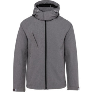 Herren 3-Lagen Kapuzen Softshell Jacke K413 - Reklamnepredmety
