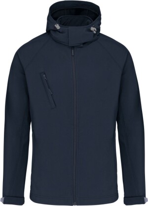 Herren 3-Lagen Kapuzen Softshell Jacke K413 - Reklamnepredmety