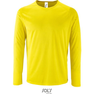 Herren Sport Shirt langarm Sporty LSL Men - Reklamnepredmety