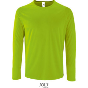 Herren Sport Shirt langarm Sporty LSL Men - Reklamnepredmety