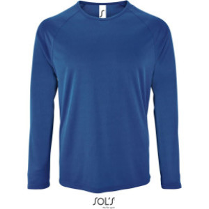 Herren Sport Shirt langarm Sporty LSL Men - Reklamnepredmety