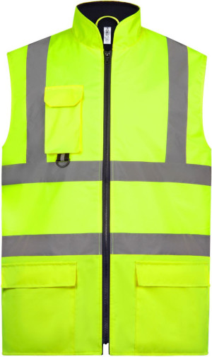 Hi-Vis Wattierter Bodywarmer HV 005 - Reklamnepredmety